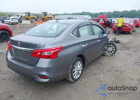 2017 Nissan Sentra Sv из США, поврежденный, VIN 3N1AB7AP4HY397669